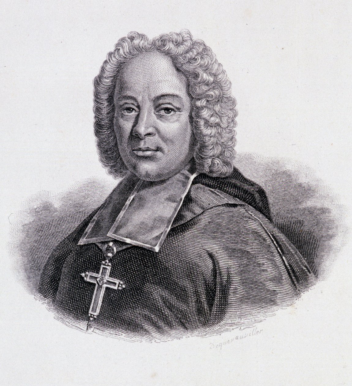 Ritratto di Belsunce de Castelmoron, prelato francese (1670 - 1755) da French School