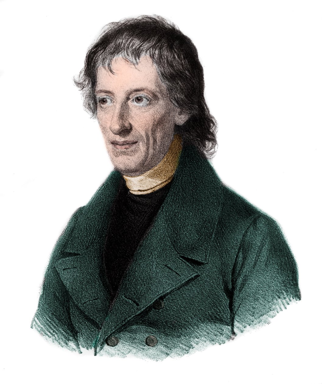 Ritratto di Bernhard Placidus Johann Nepomuk Bolzano (1781-1848) da French School
