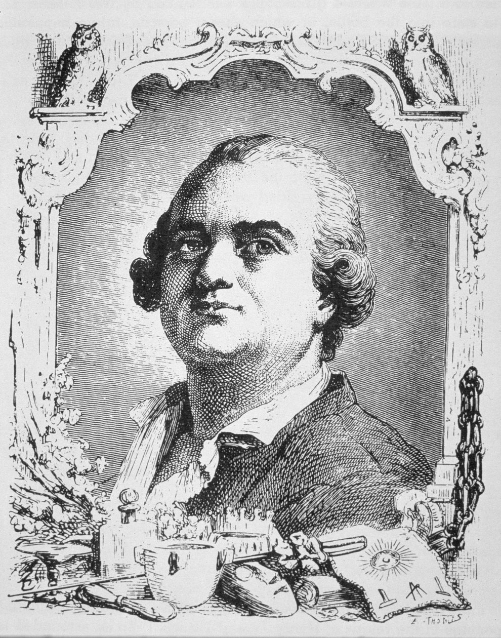 Ritratto di Cagliostro (1743-95) copia di un