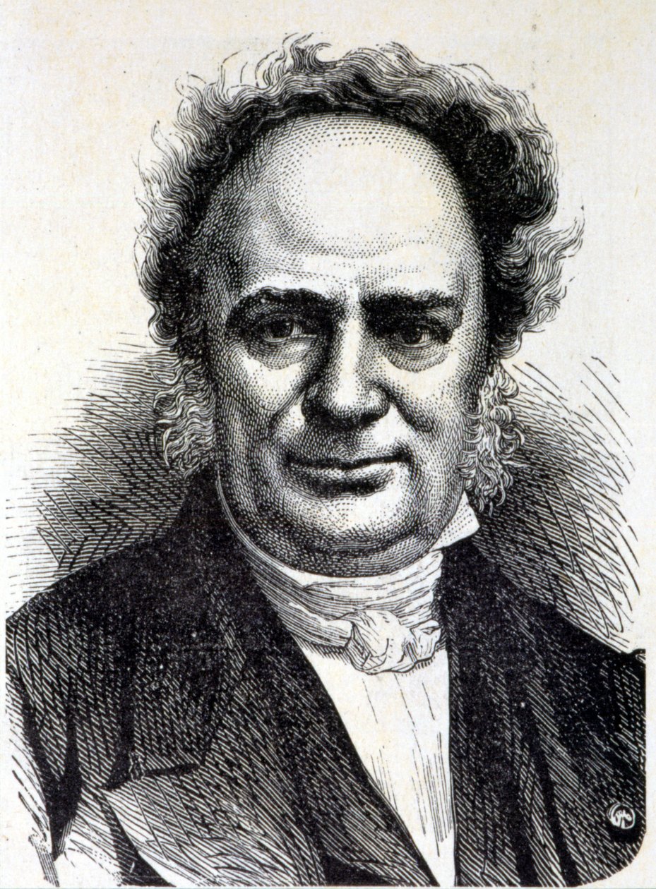 Ritratto di Charles Frederic Kuhlmann (1803 - 1881) - in "Album della Scienza; illustri studiosi; Grandi scoperte" 1896 da French School