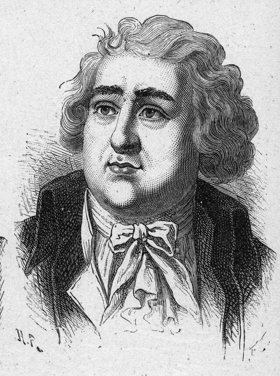 Ritratto di Charles James Fox (1749-1806) statista britannico. Incisione del 1889. Collezione privata. da French School