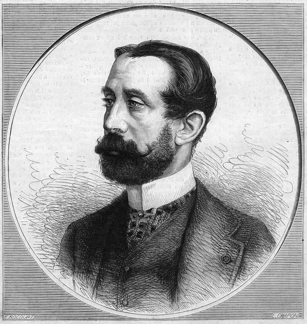 Ritratto di Charles Raymond La Croix de Chevrieres de Saint-Vallier (conte di Saint Vallier) da French School