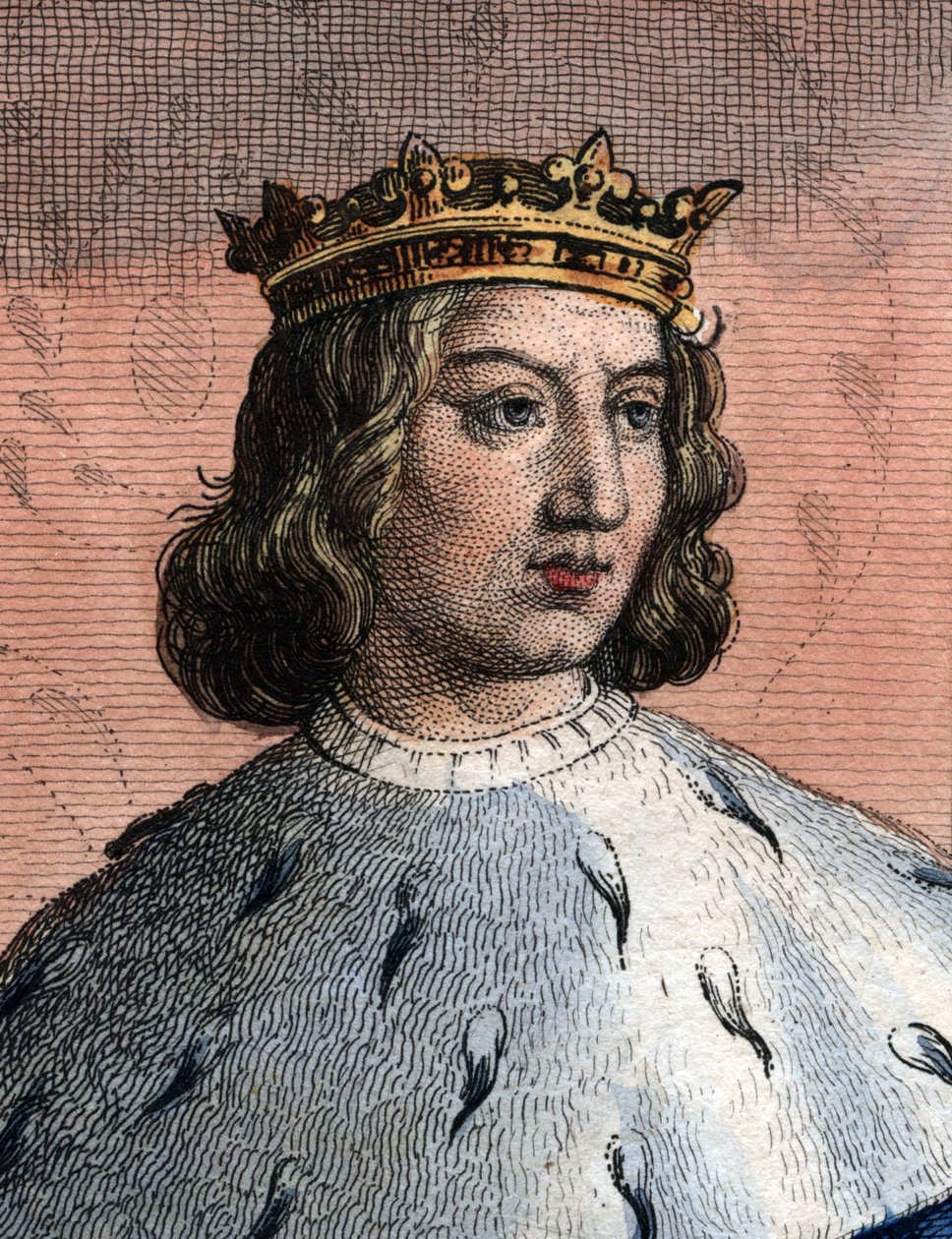 Ritratto di Carlo V di Francia, detto il Saggio (1338-1380), Re di Francia da French School