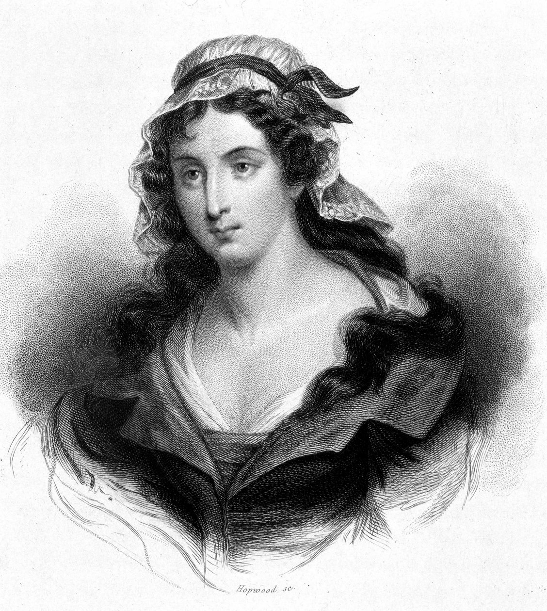 Ritratto di Charlotte Corday (1768 - 1793) - in 