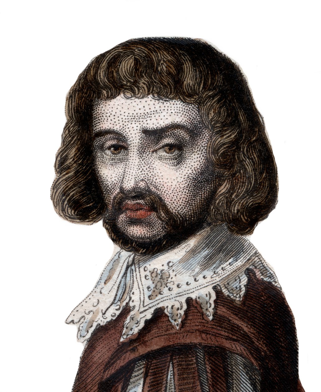 Ritratto di Claude Gellée detto Le Lorrain (1600-1682), pittore francese da French School