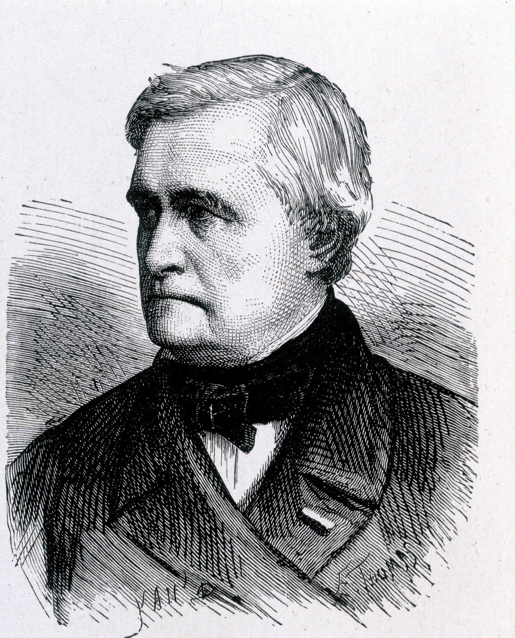 Ritratto di Claude Pouillet, fisico francese (1790 - 1868) - in "Album della Scienza; illustri scienziati; Grandi scoperte" 1896 da French School