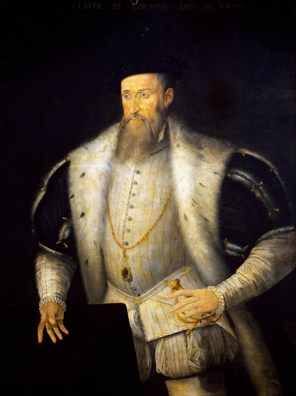Ritratto di Claudio I di Lorena da French School