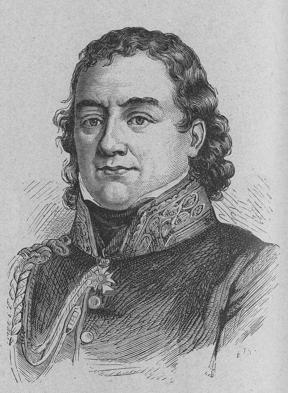 Ritratto di Dominique Jean, Barone Larrey (1766 - 1842), chirurgo militare francese - in 