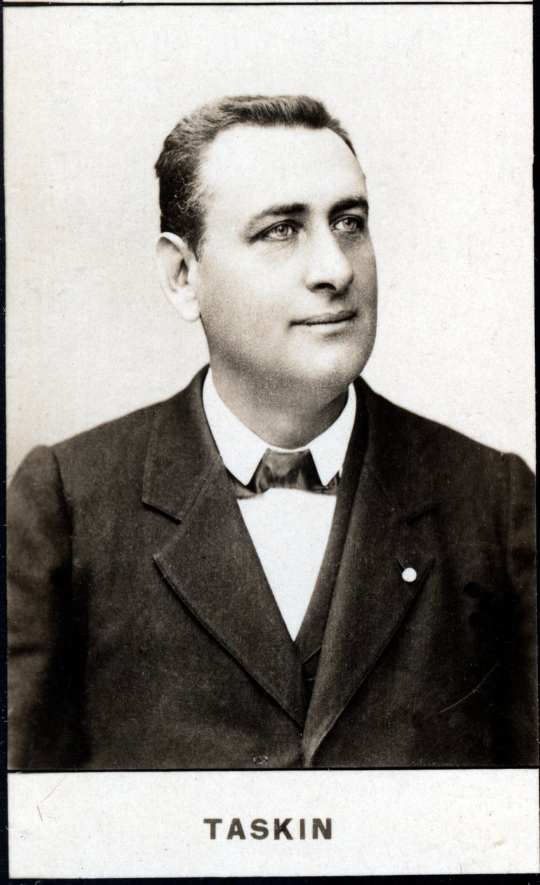 Ritratto di Emile Alexandre Taskin (1853-1897), baritono operistico francese da French School