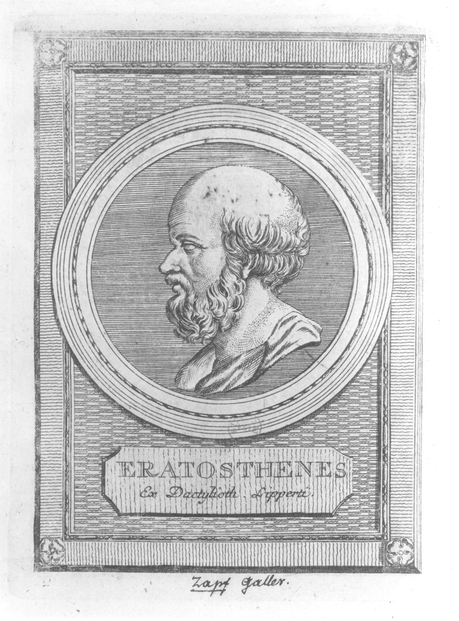 Ritratto di Eratostene (c.284-192 a.C.) da French School