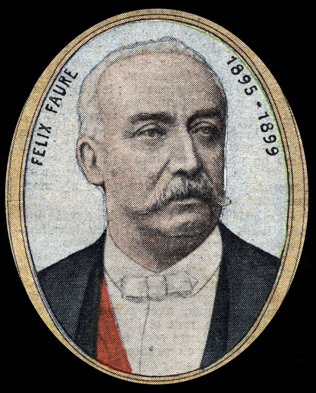 Ritratto di Félix Faure (1841-1899), industriale e politico, repubblicano moderato, divenne Presidente della Repubblica dal 1895 al 1899. da French School