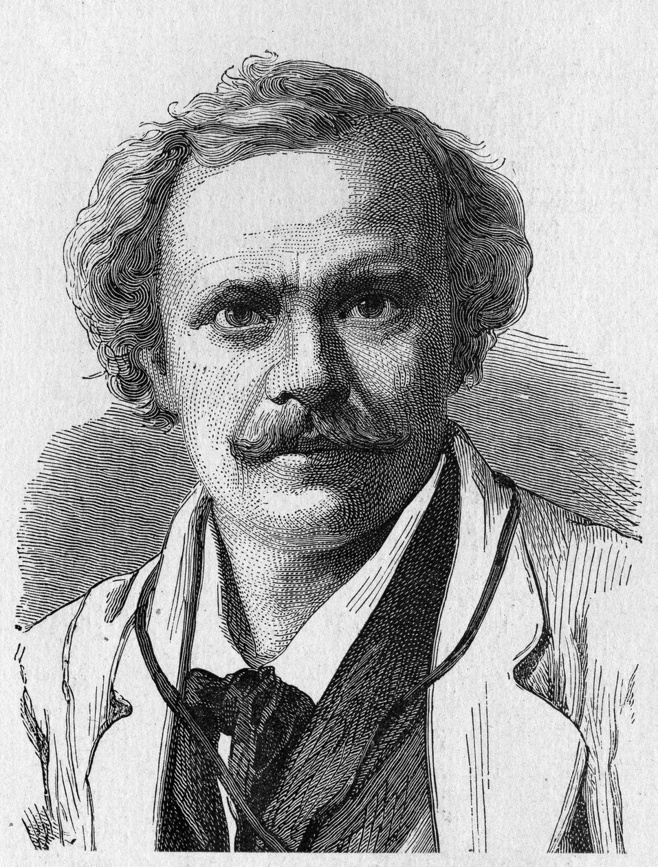 Ritratto di Félix Nadar (1820 - 1910) - in "Album della Scienza; illustri studiosi; Grandi scoperte" 1896. da French School