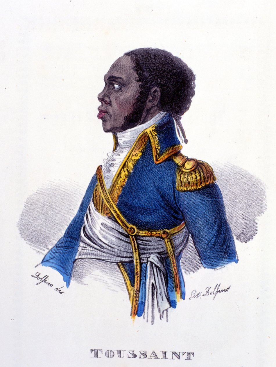 Ritratto di François Dominique Toussaint detto Toussaint-Louverture da French School