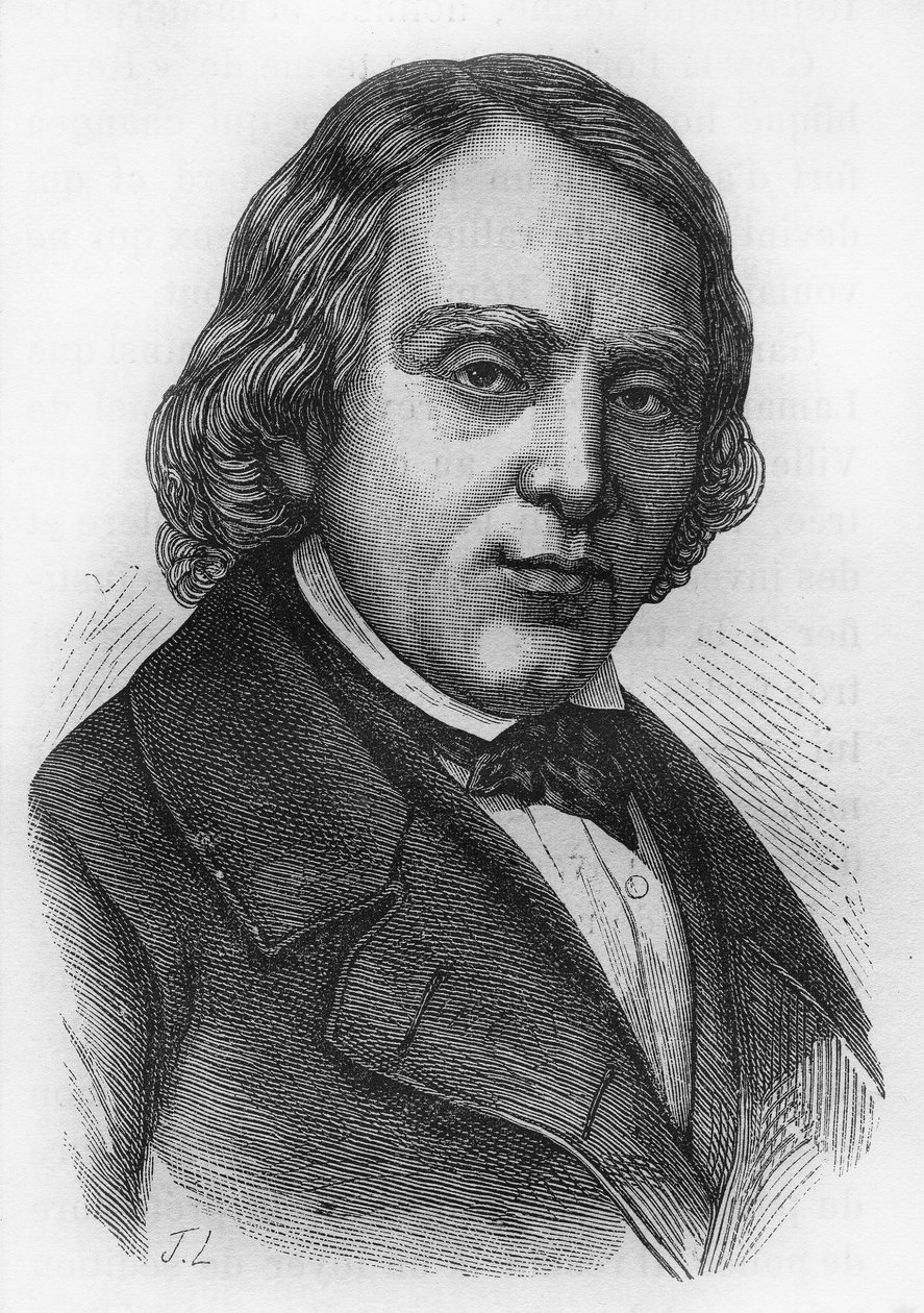 Ritratto di François Vincent Raspail (1794-1878), biologo, chimico e politico francese da French School