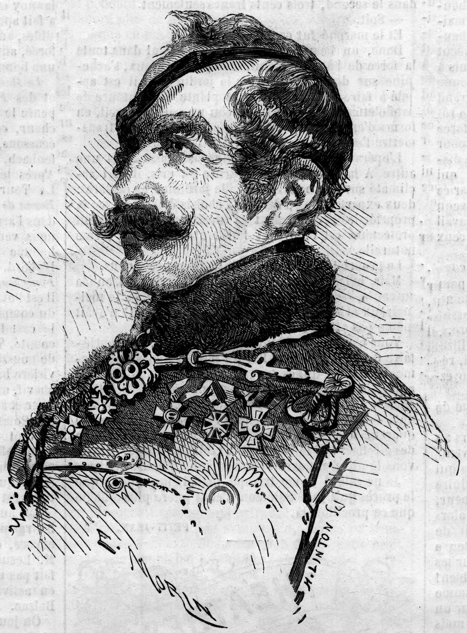Ritratto di Franz von Schlick (1789-1862), feldmaresciallo, comandante generale dell