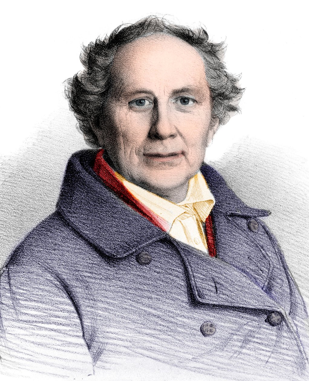 Ritratto di Friedrich Wilhelm August Argelander (1799-1875) da French School
