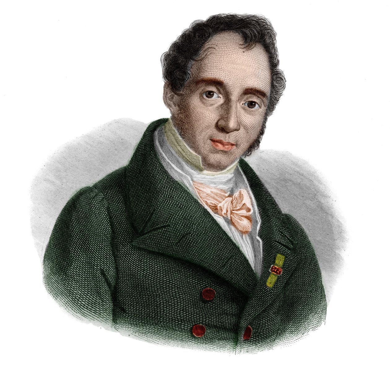 Ritratto di Gaudenzio de Pagave (1776-1833) da French School