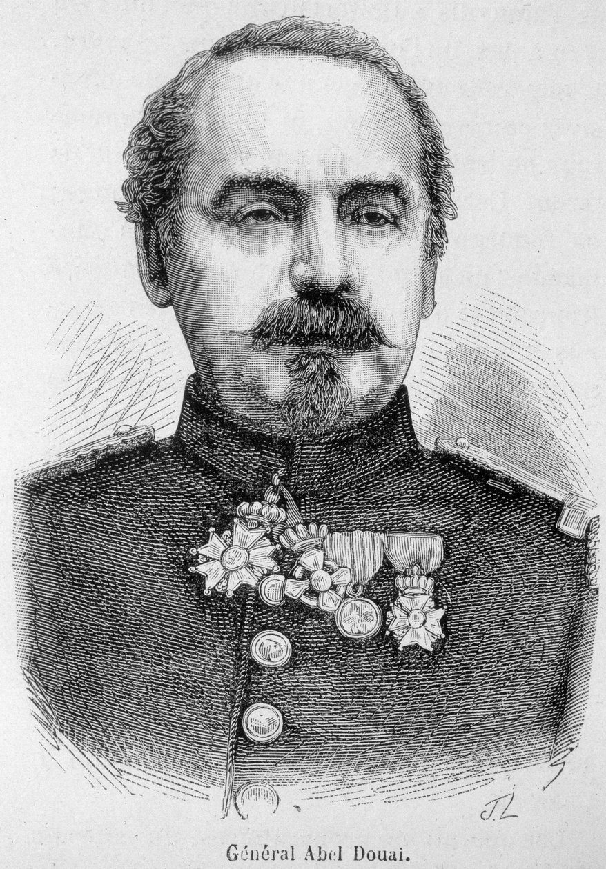 Ritratto del Generale Abel Douai - in 
