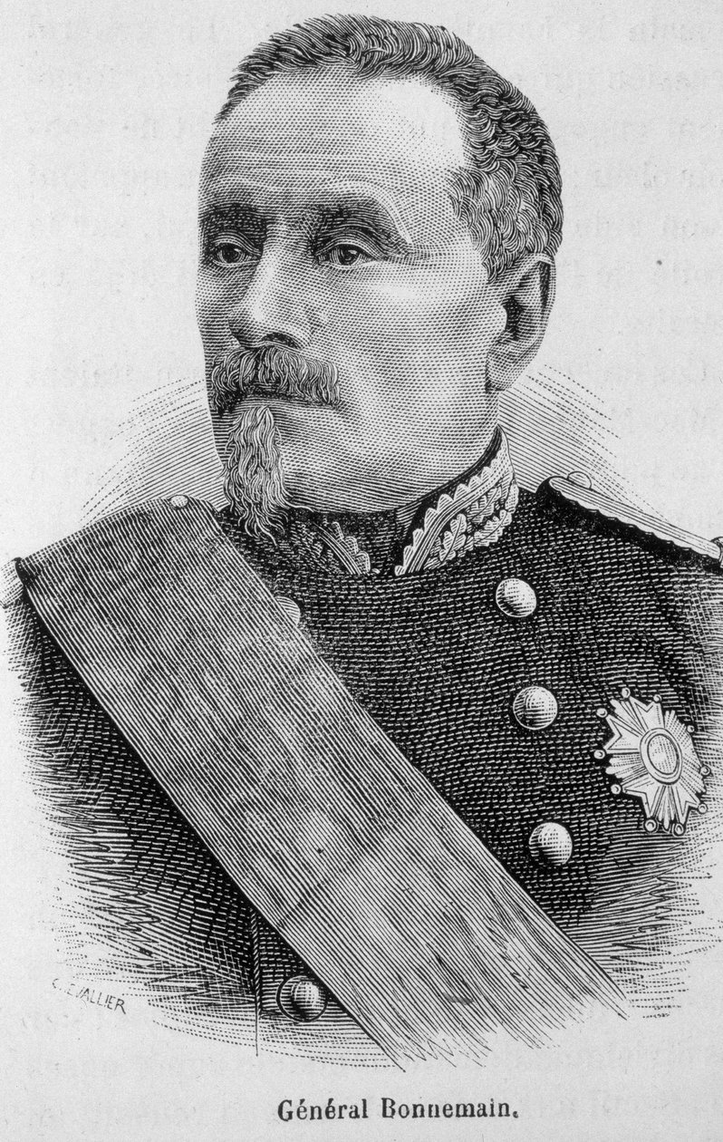 Ritratto del Generale Bonnemain - in “L