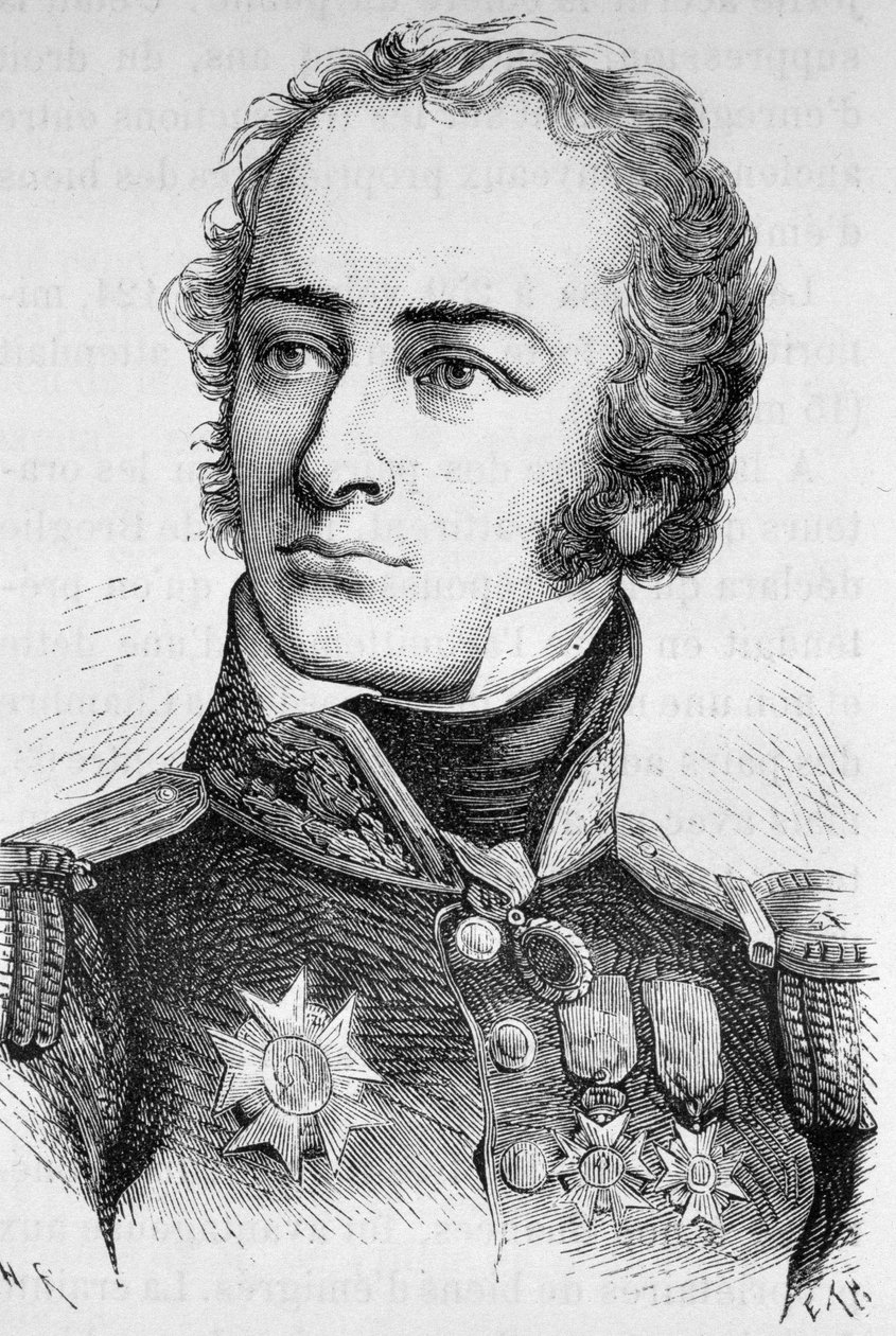 Ritratto del Generale Fey - in "L