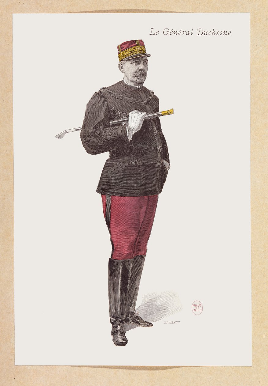 Ritratto del Generale Jacques Duchesne da French School