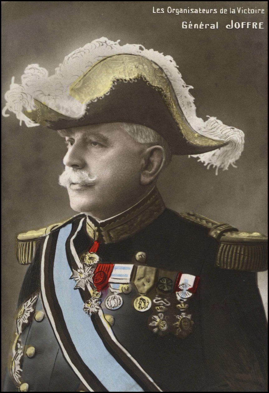 Ritratto del Generale Joseph Joffre (1852-1931) da French School