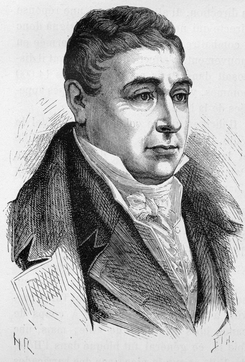 Ritratto del Generale La Fayette (Lafayette) (1757 - 1834) - in "L