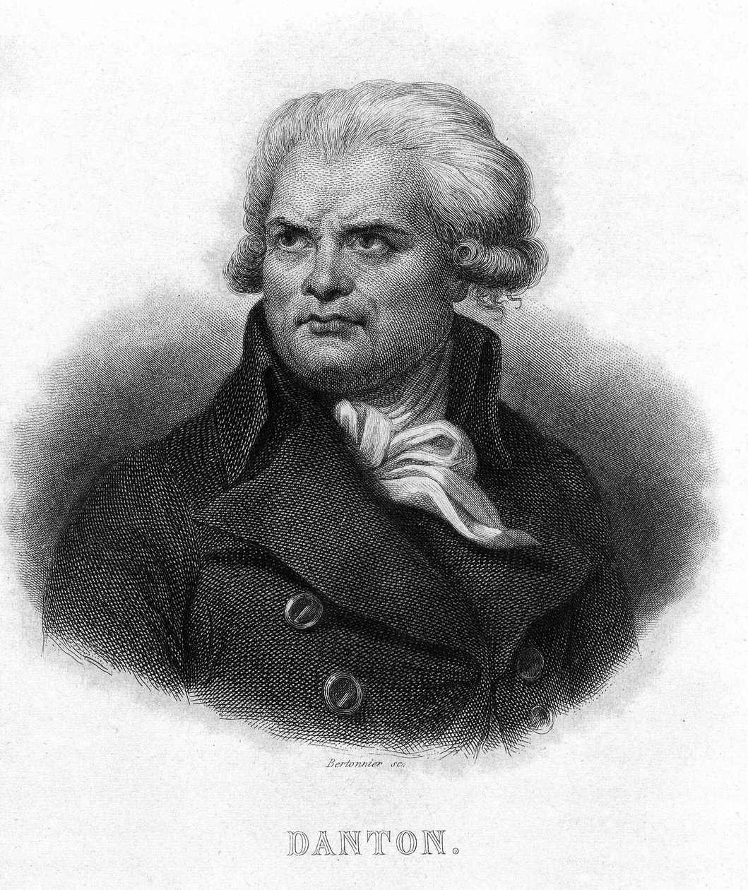 Ritratto di Georges Jacques Danton (1759 - 1794) - in 