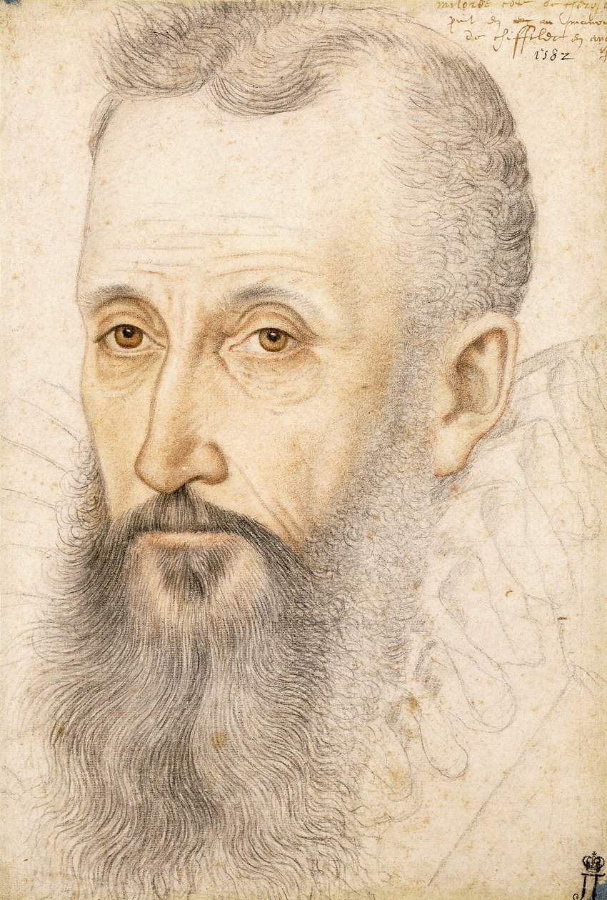 Ritratto di George Talbot, conte di Shrewsbury, c.1582 da French School