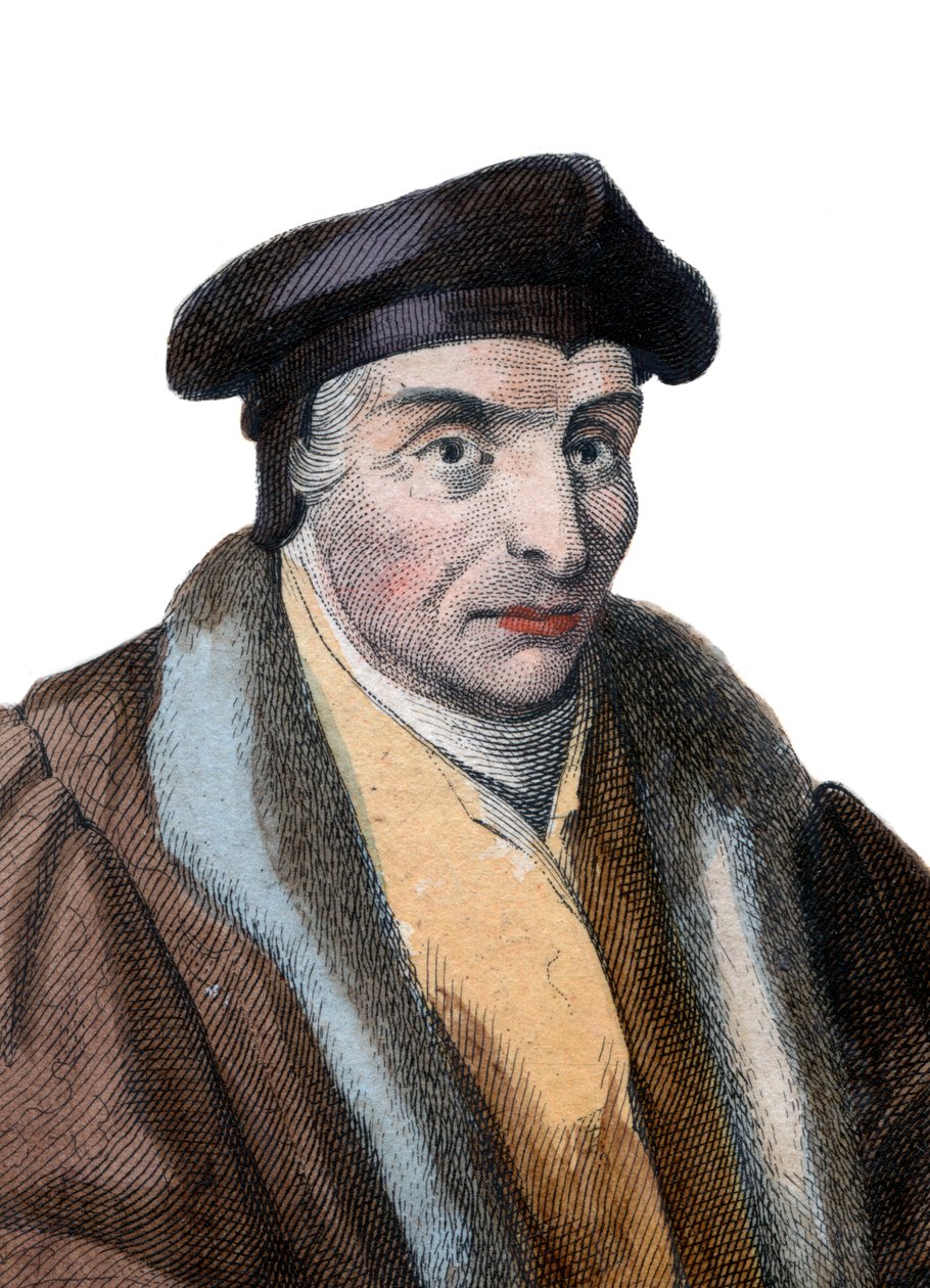 Ritratto di Guillaume Bude, studioso francese da French School