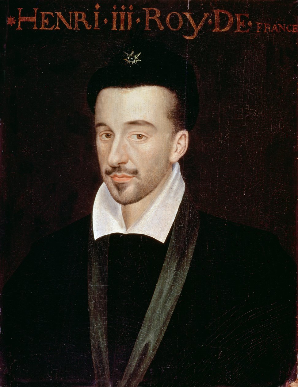 Ritratto di Enrico III (1551-89) da French School