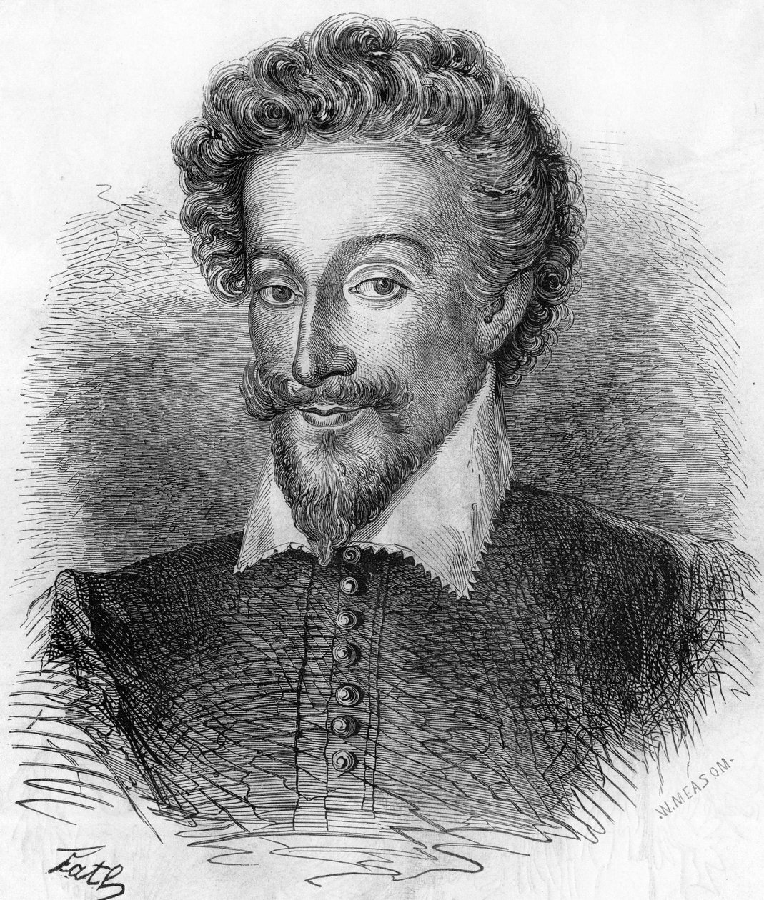 Ritratto di Enrico IV (1553-1610), re di Francia. In 