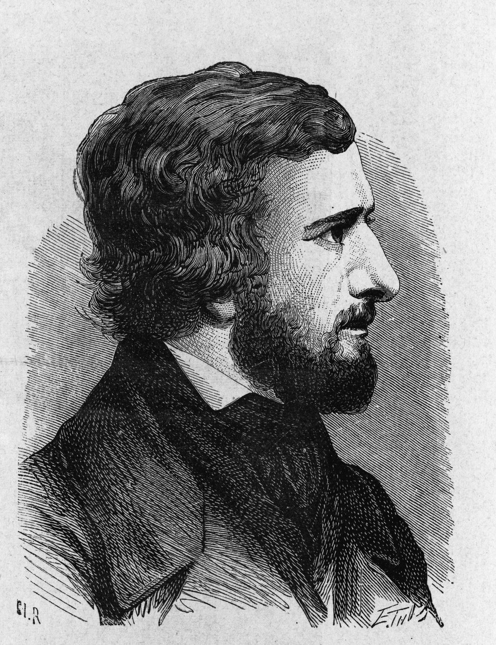 Ritratto di Hippolyte Fizeau (1819 - 1896) - in "Album of Science; illustrious scholars; Great discoveries" 1896 da French School