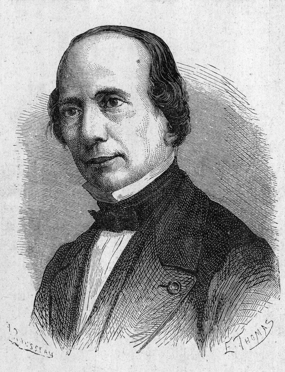 Ritratto di Giovanni Caselli, fisico italiano - in "Album della Scienza; studiosi illustri; Grandi scoperte" 1896 da French School