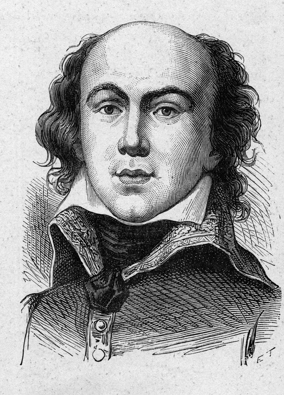 Ritratto di Jean-Baptiste Annibal Aubert du Bayet (1757-1797) politico e generale francese da French School