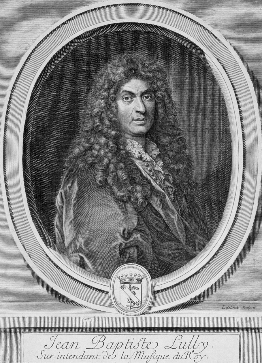 Ritratto di Jean-Baptiste Lully da French School