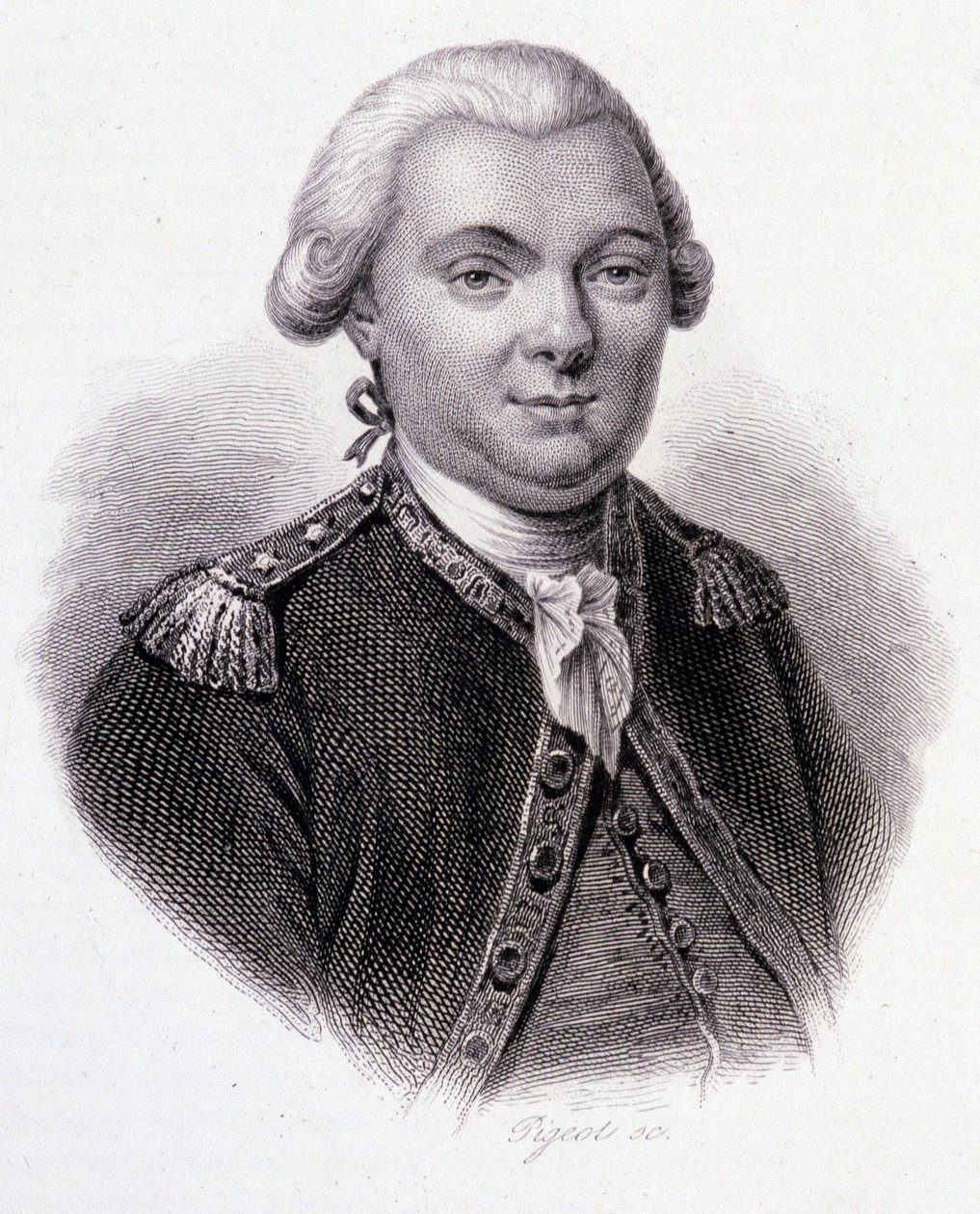 Ritratto di Jean-Francois Galaup, Conte de La Perouse da French School