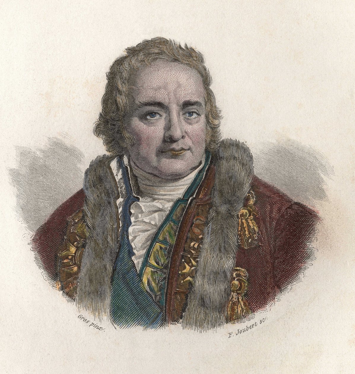 Ritratto di Jean Antoine Chaptal, Conte di Chanteloup (1756-1832), chimico e politico francese. In "Portraits of Useful Men" da French School