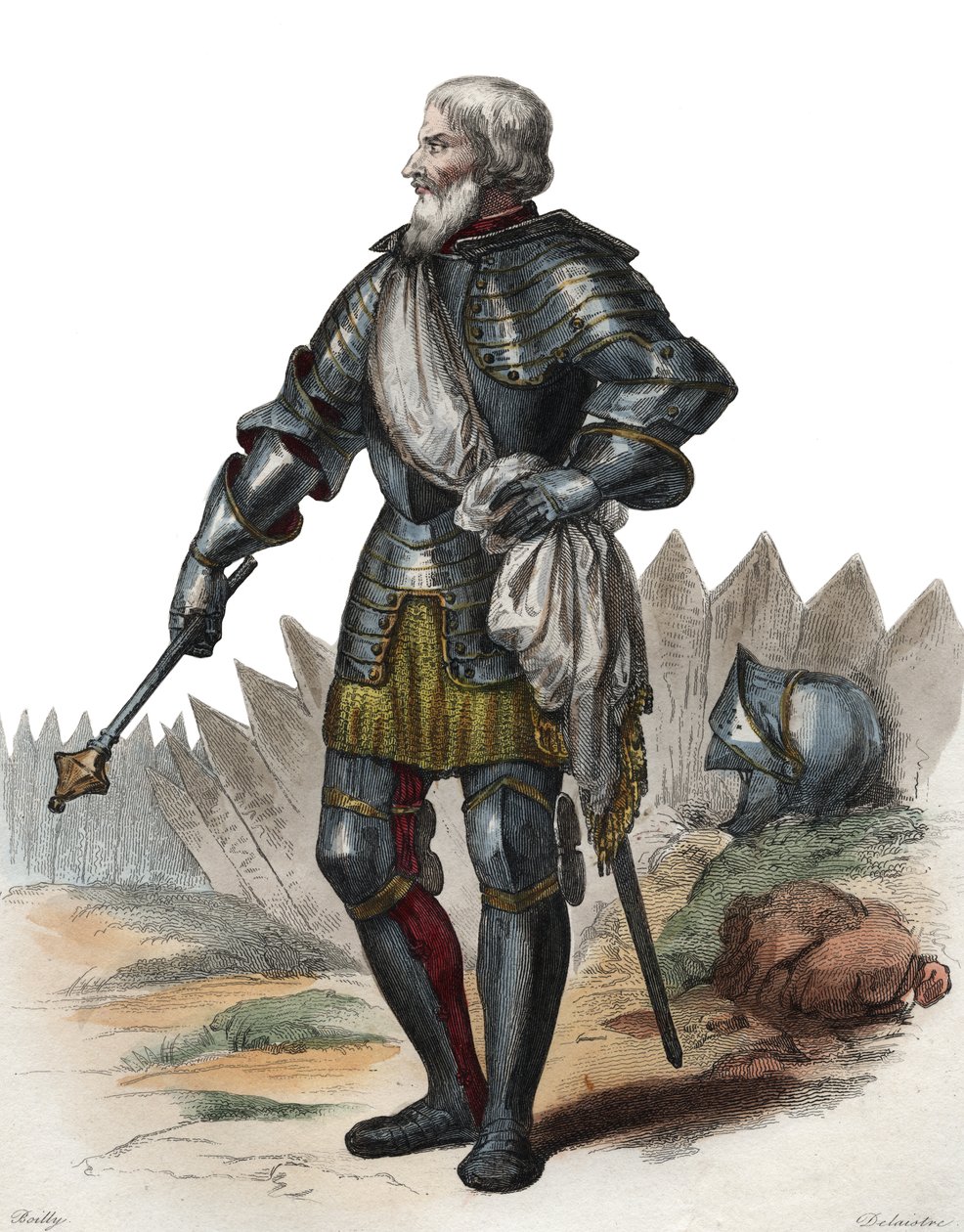 Ritratto di Jean II Le Maingre (1366-1421), detto Boucicaut, maresciallo di Francia da French School