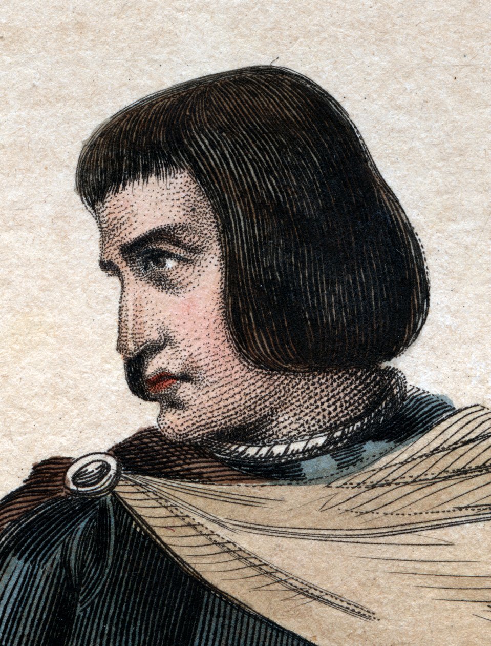 Ritratto di Jean Juvenal des Ursins (1360-1431), giudice francese da French School