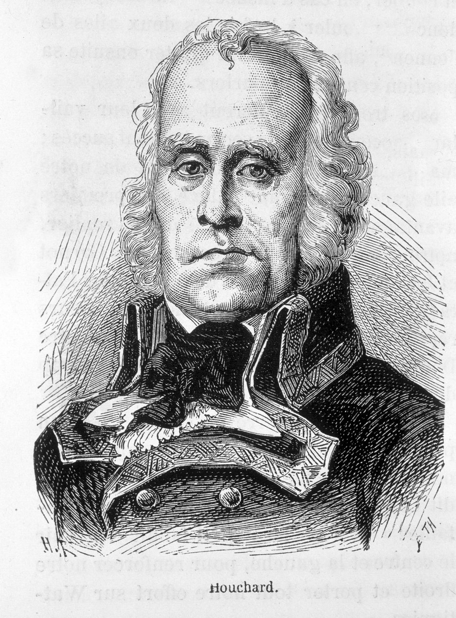 Ritratto di Jean Nicolas Houchard (1738 - 1793), generale francese - in "L