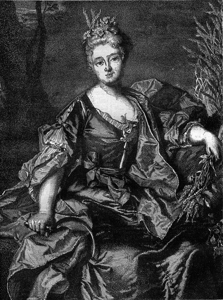Ritratto di Jeanne Becu, contessa (o Madame) di Barry (1743-1793), ultima amante di Luigi XV, in Cerere, dea dell