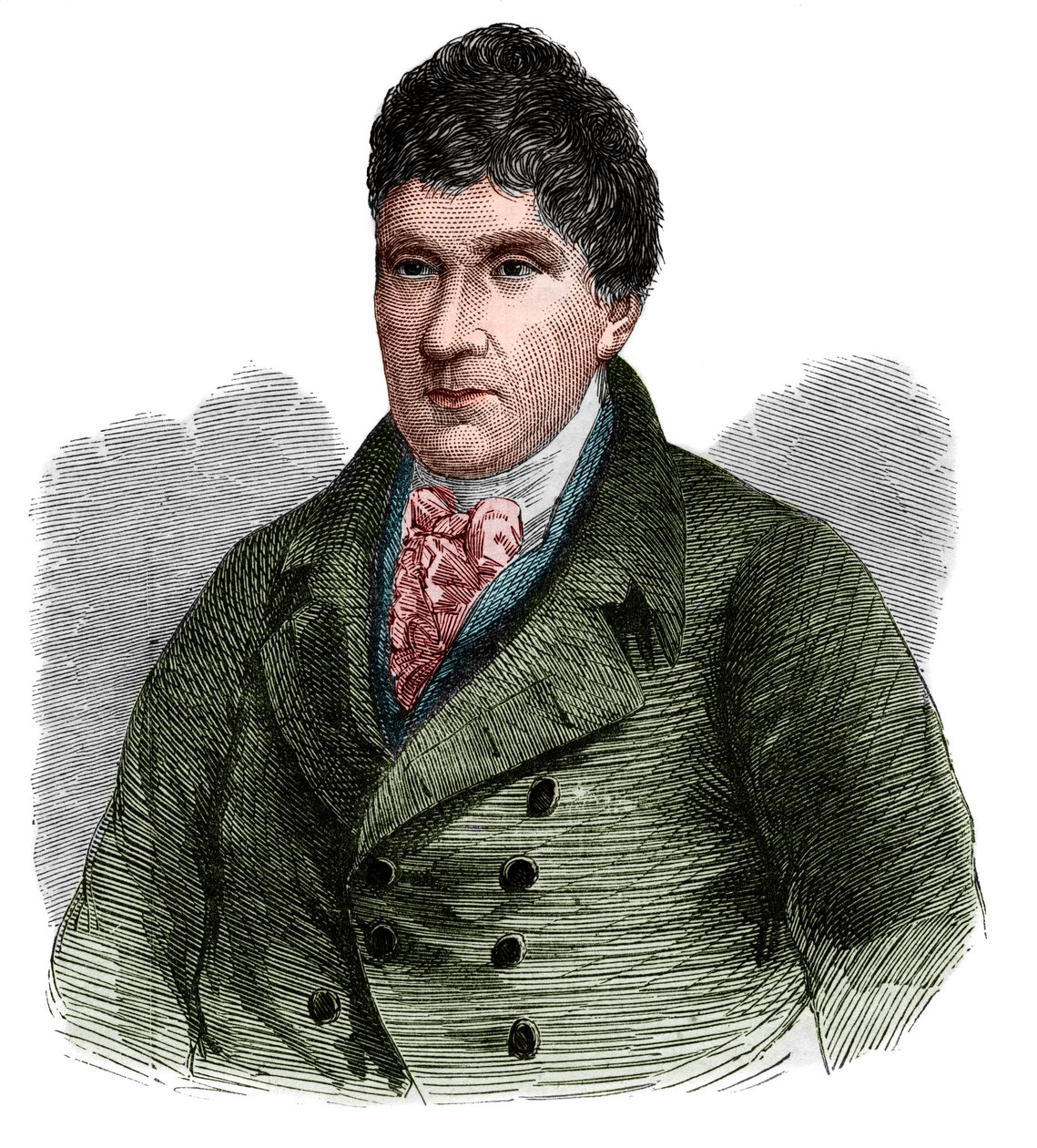Ritratto di John Rennie (1761-1821) da French School