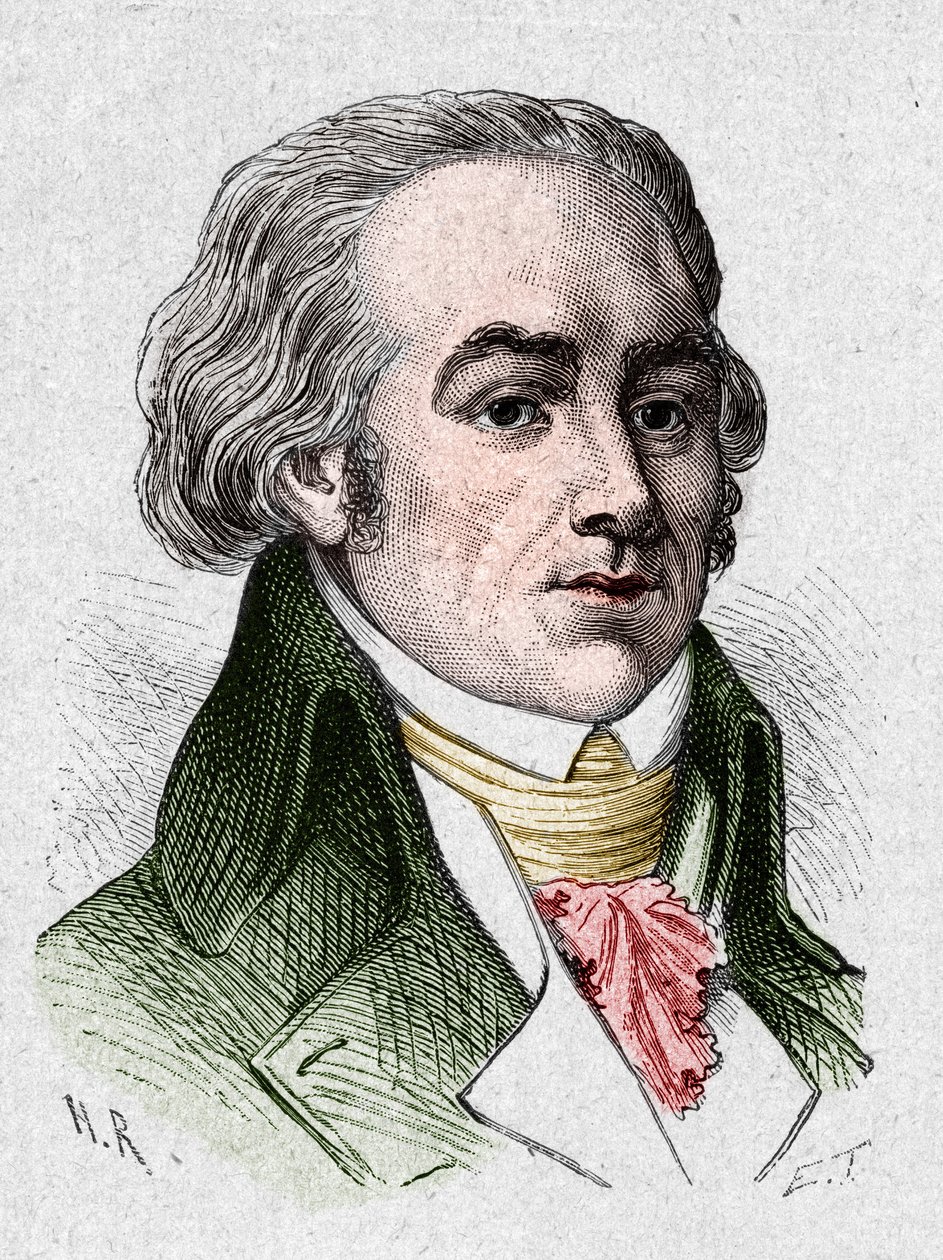 Ritratto di Joseph Geneviève, conte di Puisaye da French School