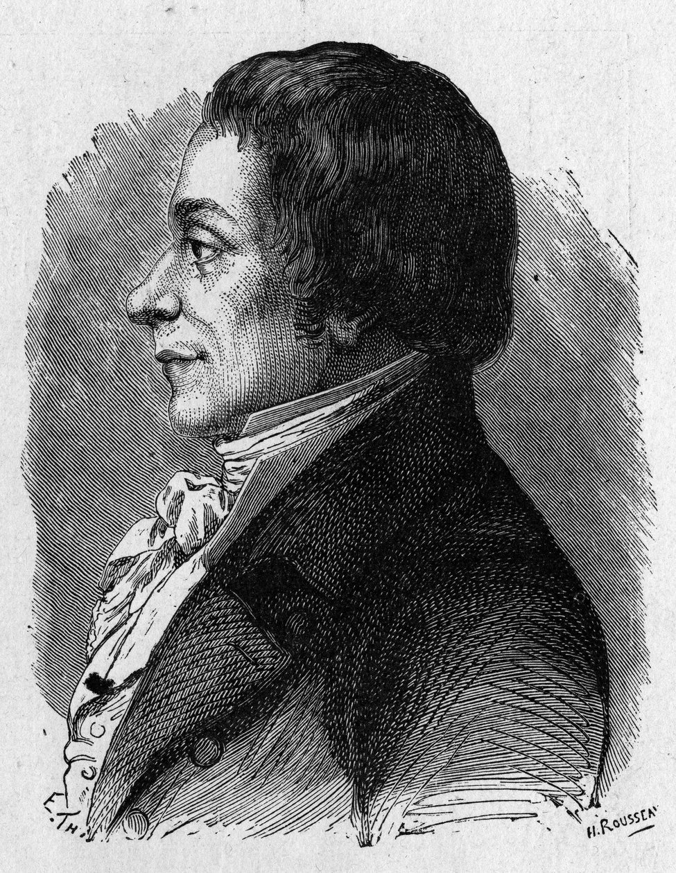 Ritratto di Joseph Lakanal (1762 - 1845), politico francese - in "Album della Scienza; studiosi illustri; Grandi scoperte" 1896 da French School