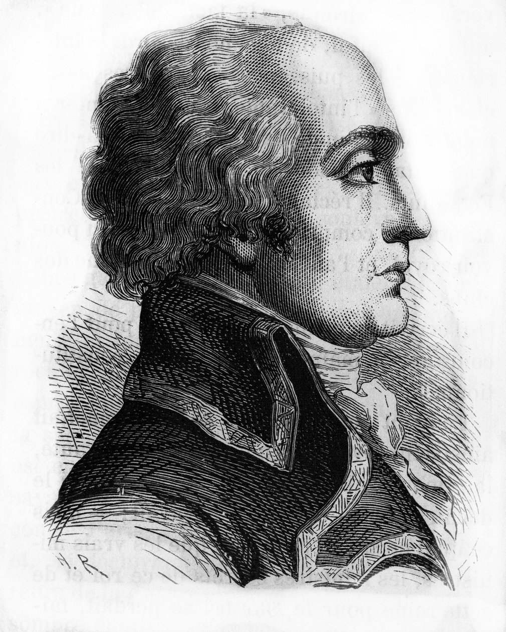 Ritratto di Joseph Servan de Gerbey (1741 - 1808) da French School