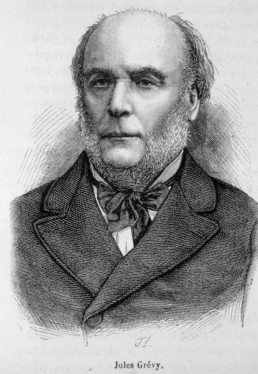 Ritratto di Jules Grévy (1807-1891), politico francese - in 