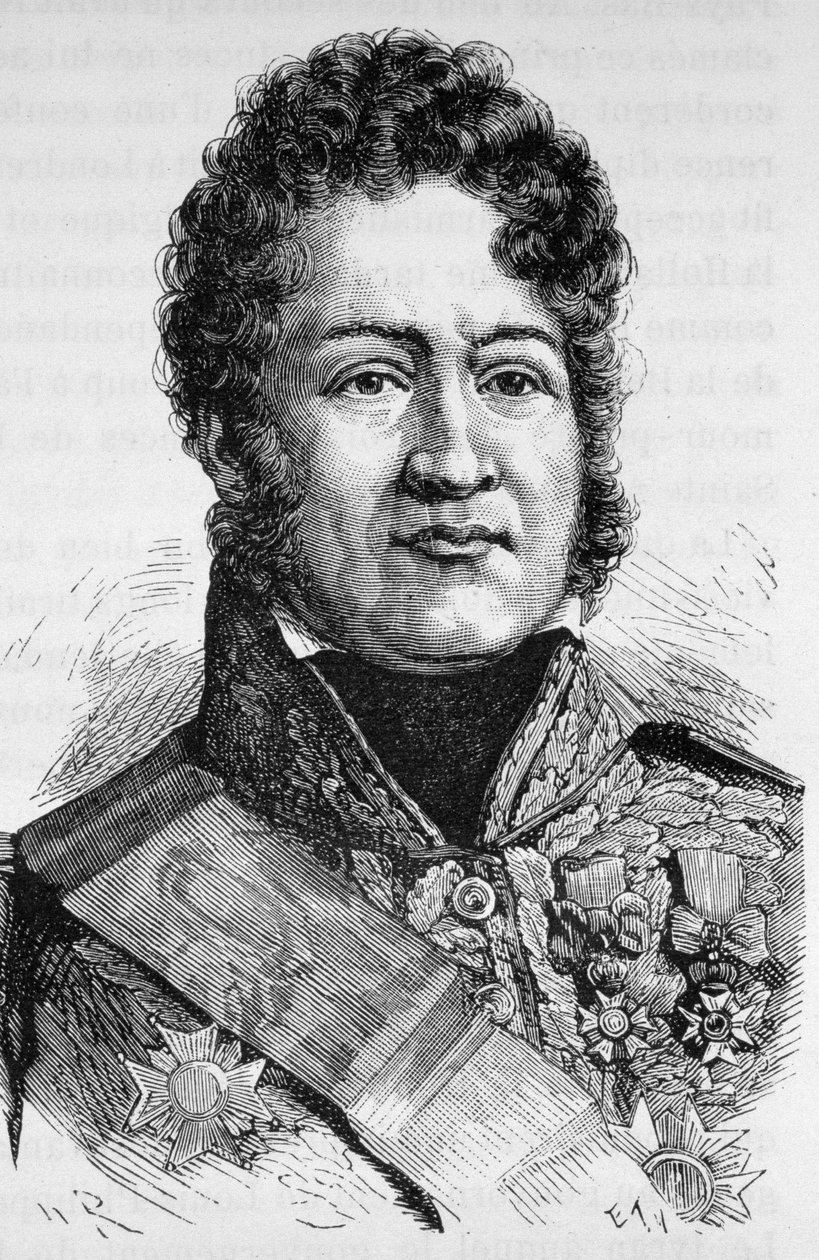 Ritratto di Luigi Filippo I (1773 - 1850) - in "L