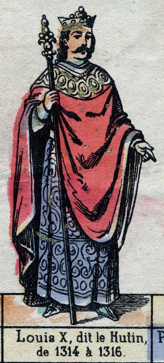 Ritratto di Luigi X di Francia, detto Luigi l