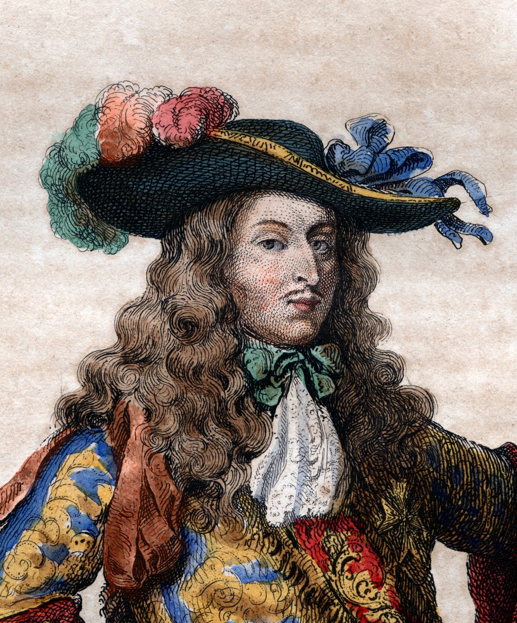 Ritratto di Luigi di Borbone, Principe di Condé (1621-1686), generale francese, noto come il Gran Condé da French School